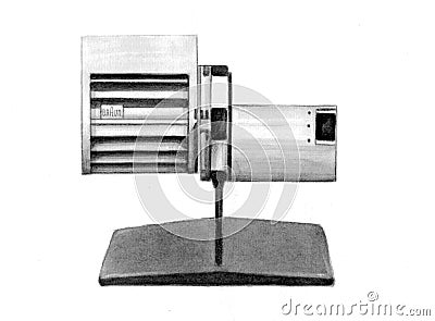 Fan Braun design Stock Photo