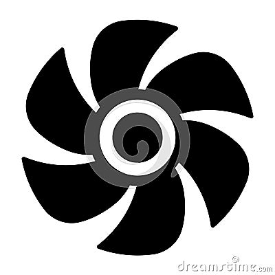 Fan Icon Vector Illustration