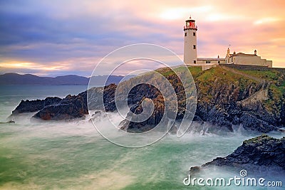 Fanad Lighthouse, Co. Donegal, Ireland Stock Photo