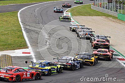FANATEC GT WORLD CHALLENGE 23 April 2023 in MONZA, Italy, GT3 Series Editorial Stock Photo
