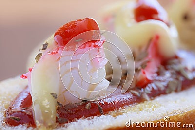 Fancy bread. Stock Photo