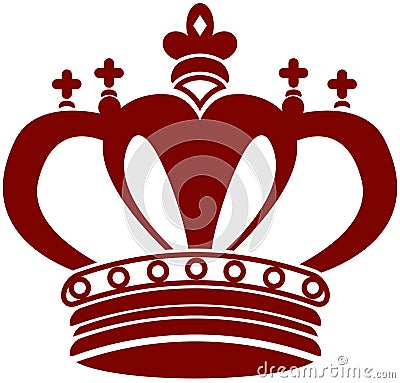 Fancy Crown Vector Illustration