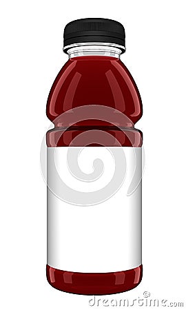 Fancy drink bottle Stock Photo