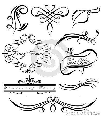 Fancy Lines 3 Vector Illustration