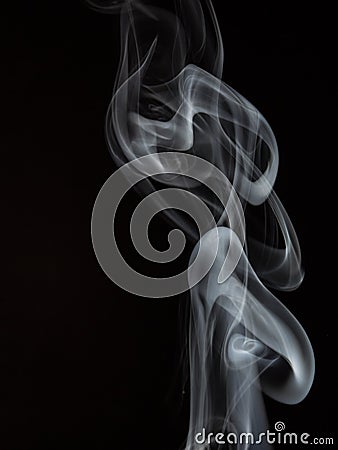 Fancy smoke Stock Photo