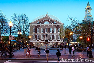 The Faneuil Hall Editorial Stock Photo