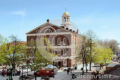 Faneuil Hall Market Place Editorial Stock Photo