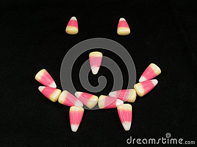 Fangs for the Candy! Stock Photo
