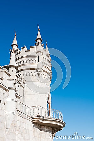 Fantastic castle Stock Photo