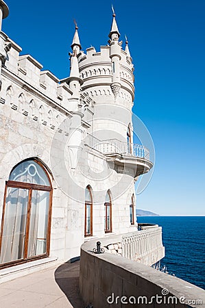 Fantastic castle Stock Photo