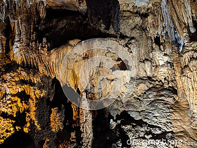 Fantastic Caverns in Springfield, Missoui Stock Photo