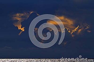Fantastic clouds Stock Photo