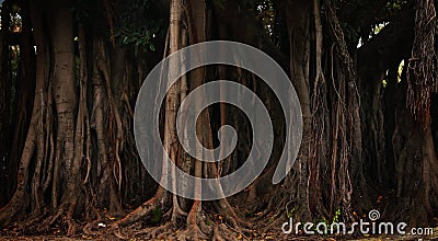 Fantastic trees Stock Photo