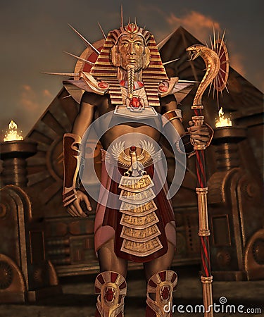 Fantasy Ancient Egyptian Stock Images - Image: 30522824