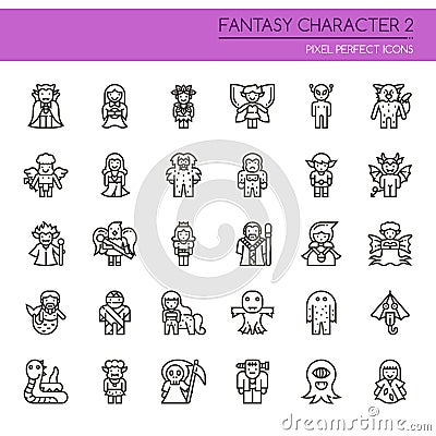 Fantasy Character 2 Vector Illustration