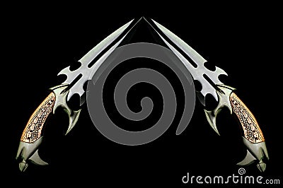 Fantasy dagger Stock Photo