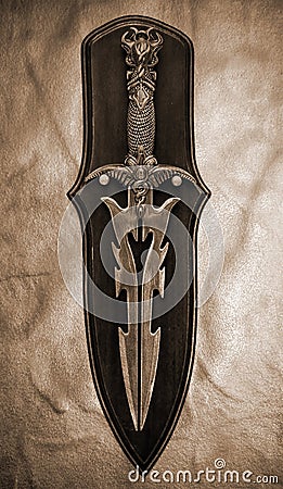 Fantasy dagger Stock Photo