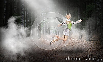 Fantasy, Imagination, Fairy, Pixie, Imp Stock Photo