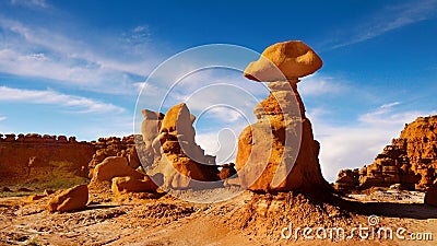 Goblin Valley, Utah Stock Photo