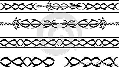 fantasy vikings pattern royalty free stock photo image 30035155