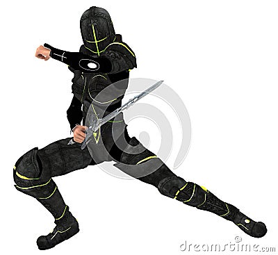 Fantasy woman knight Stock Photo