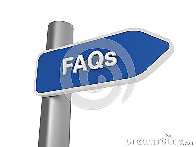 Faqs Cartoon Illustration