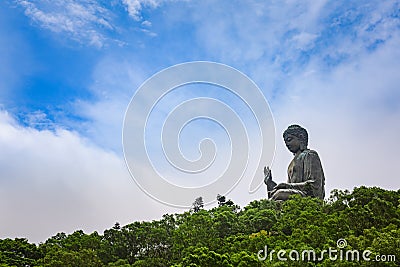 Tian Tan Buddha, Ngong Ping, Hong Kong, China Stock Photo