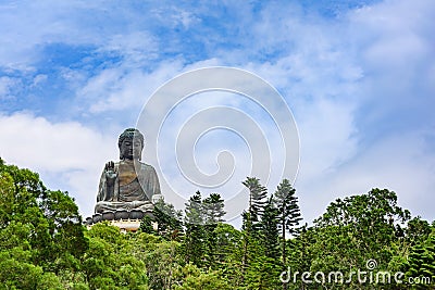 Tian Tan Buddha, Ngong Ping, Hong Kong, China Stock Photo