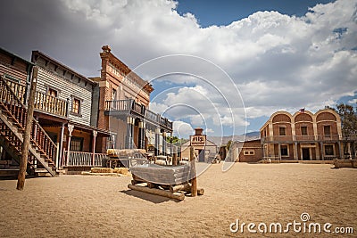 Far West Stock Photo