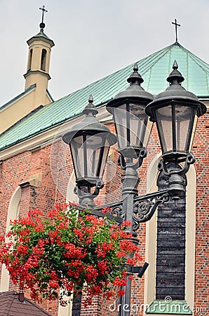 Fara church in Rzeszow Stock Photo