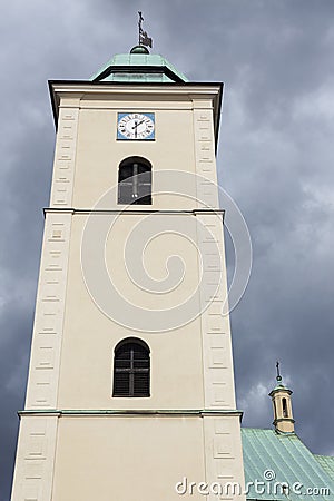 Fara Church in Rzeszow Stock Photo