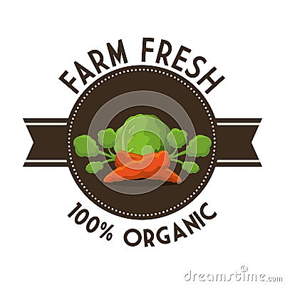 Farm fresh Vector Illustration
