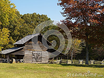 Farm House Stock Photo