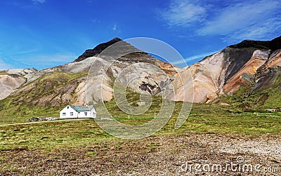 Farm in Iceland - snaefellsnes Stock Photo