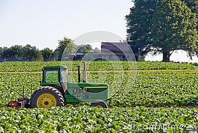 Farm Tractor Editorial Stock Photo