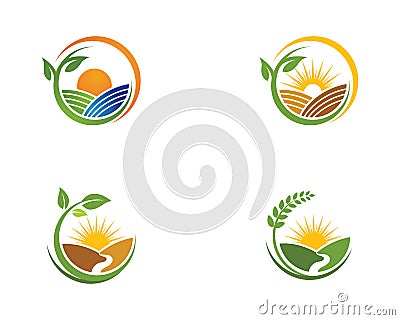 Farm vector agriculture Vector Illustration