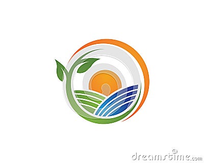 Farm vector agriculture Vector Illustration