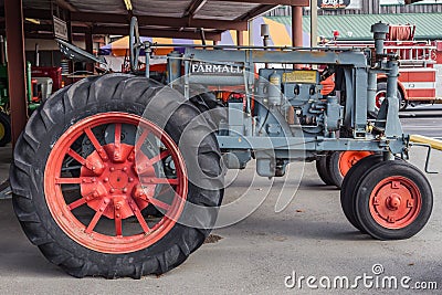 Farmall F-20 Farm Tractor Editorial Stock Photo