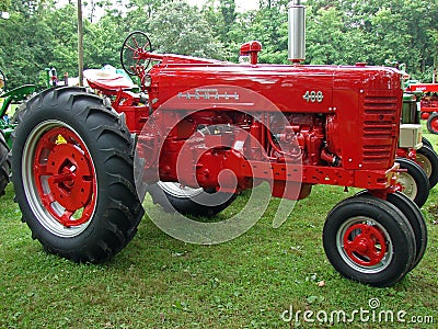 Farmall Tractor Editorial Stock Photo