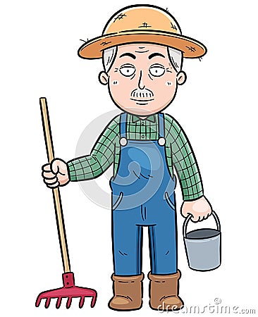 Farmer Vector Illustration