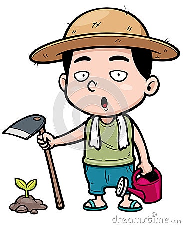 Farmer Vector Illustration