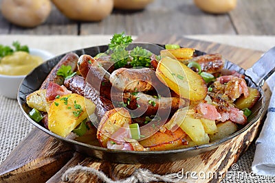 Farmhouse breakfast Stock Photo