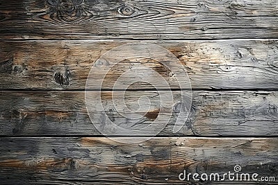Farmhouse distressed wooden background. Grey vintage wood texture Stock Photo