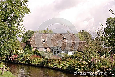 Farmhouses Stock Photo