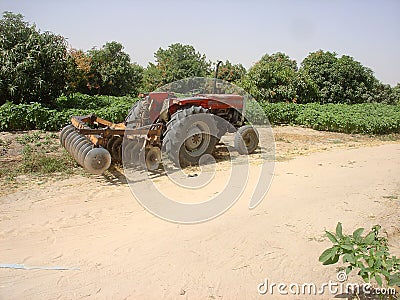 Farming Machinery Stock Photo