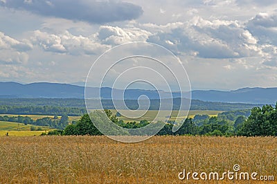 Farmlands. Stock Photo