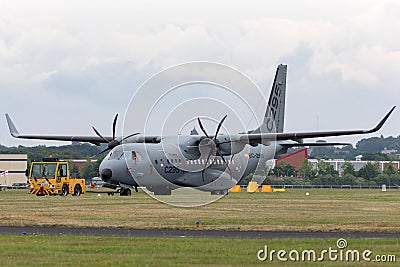 Airbus Military Airbus Defence and Space CASA C-295M transport aircraft EC-296 Editorial Stock Photo