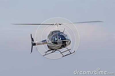 Bell 206L-3 Longranger III Helicopter G-RCOM Editorial Stock Photo