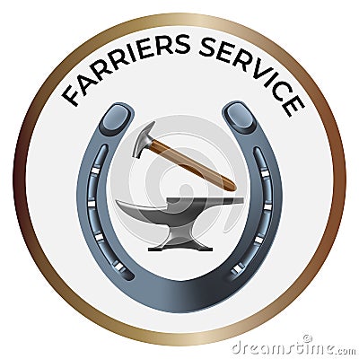 Farriers tools similar 2 Vector Illustration