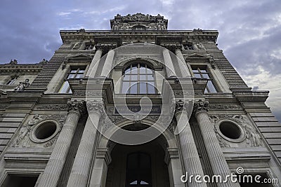 Fasal Pavilion Torgo the Louvre Museum Paris France Stock Photo